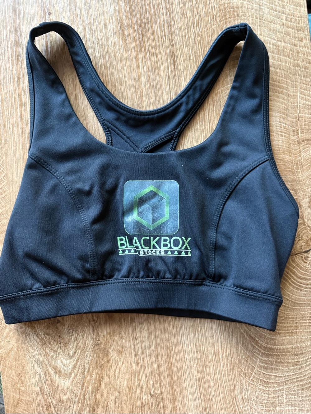 Black sports bra xs/small